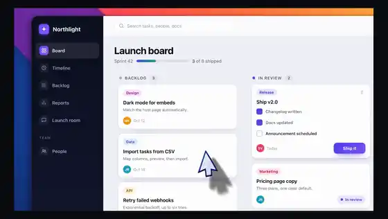같은 녹화를 16:9, 1:1, 9:16으로 바꿔 보여주는 OpenScreen 2.0 화면 비율 기능(공식 영상)